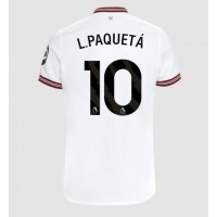 Fotbalové Dres West Ham United Lucas Paqueta #10 Venkovní 2023-24 Krátký Rukáv